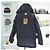 Burberry Giacca a vento con cappuccio da donna Winchester in nylon blu navy - vista 17