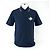 Burberry Polo PK da Uomo Aiden Blu Navy - vista 3