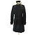 Burberry Abrigo Trench Largo HARBOURNE NEGRO