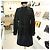 Burberry Abrigo Trench Largo HARBOURNE NEGRO - vista 2