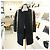 Burberry Abrigo Trench Largo HARBOURNE NEGRO - vista 20