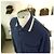 Gucci Camicia Polo PK a maniche lunghe in cotone blu navy per uomo - vista 6
