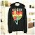 Gucci Felpa Stampata XJEOT Cotone Nero - vista 2