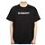 Burberry Oversized T-Shirt aus Baumwolle mit Logo-Print Schwarz