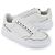 Alexander Mcqueen Sneakers Oversized Bianco - vista 5
