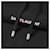 Saint Laurent Kapuzenpullover mit Logo-Print Schwarz  - Ansicht 9