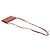 Borsa a tracolla in pelle Microguccissima con logo GG rosso - vista 3