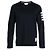 Thom Browne T-shirt a maniche lunghe in cotone - vista 4