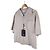 Prada Men's Napa Leather Triangular Logo Lambskin Short Sleeve Shirt Jacket Beige Brown - view 2