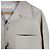 Prada Men's Napa Leather Triangular Logo Lambskin Short Sleeve Shirt Jacket Beige Brown - view 6