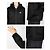 Prada Giacca a vento in nylon con cappuccio e logo Nero - vista 11