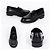 Prada Mocasín cepillado con logo triangular Negro - vista 9