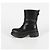 Valentino Stivaletti Roman Stud Nero - vista 5