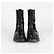 Valentino Stivaletti Roman Stud Nero - vista 7