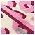 Foulard in seta rosa Louis Vuitton - vista 3