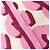 Foulard in seta rosa Louis Vuitton - vista 4