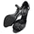 Gucci Schwarze Python T-Strap Schuhe  - Ansicht 3