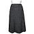 Chanel Falda de tweed blanco y negro