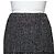 Chanel Falda de tweed blanco y negro - vista 4