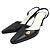 Salvatore Ferragamo Schwarze Gancini Slingback-Schuhe
