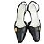 Salvatore Ferragamo Schwarze Gancini Slingback-Schuhe - Ansicht 2