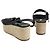 Prada Sandali con zeppa in espadrille neri Nero - vista 4
