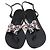 Sandali in Cristallo Giuseppe Zanotti Nero - vista 2