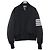 Thom Browne Chaqueta Bombardera Oversized de Plumas de Ganso con Rayas Carbón - vista 14