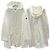 Chaqueta de lluvia Moncler SUIR con parche de logo blanca Blanco - vista 9