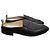 Thom Browne Varsity Grain Leather Penny Loafer Mule - view 13