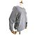 Burberry Meigan Wollkarierter Damenstrickpullover MITTELGRAU Braun