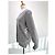 Burberry Meigan Wollkarierter Damenstrickpullover MITTELGRAU Braun - Ansicht 11