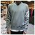 Thom Browne Asymmetric Armband Loopback Classic Sweatshirt Light Gray - view 20