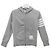 Thom Browne Giacca con cappuccio a righe diagonali classiche Marrone - vista 13