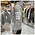 Thom Browne Giacca con cappuccio a righe diagonali classiche Marrone - vista 4