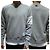 Thom Browne Diagonal Stripe Loopback Classic Sweatshirt Light Gray - view 19