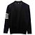Thom Browne Cardigan aus Merinowolle mit diagonalen Streifen Schwarz - Ansicht 13