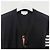 Thom Browne Cardigan aus Merinowolle mit diagonalen Streifen Schwarz - Ansicht 3