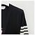Thom Browne Cardigan aus Merinowolle mit diagonalen Streifen Schwarz - Ansicht 4
