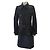 Abrigo Trench Largo Harbourne Burberry Negro