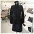 Abrigo Trench Largo Harbourne Burberry Negro - vista 5