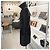 Abrigo Trench Largo Harbourne Burberry Negro - vista 6