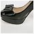 Prada Décolleté con nastro in vernice - vista 16