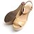 Tory Burch Sandali con piattaforma in vernice beige Marrone - vista 3