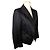 Jil Sander Giacca corta in seta nera con perline Nero - vista 2