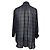 Camicia da uomo a quadri neri Armani Collegioni Nero - vista 2