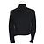 Schwarze Samt-Zip-Jacke von Helmut Lang - vista 2