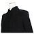 Schwarze Samt-Zip-Jacke von Helmut Lang - vista 4