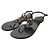 Sandali con cinturino nero Giuseppe Zanotti