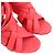 Tory Burch Sandali con tacco e cinturino in pelle rosa acceso - vista 6